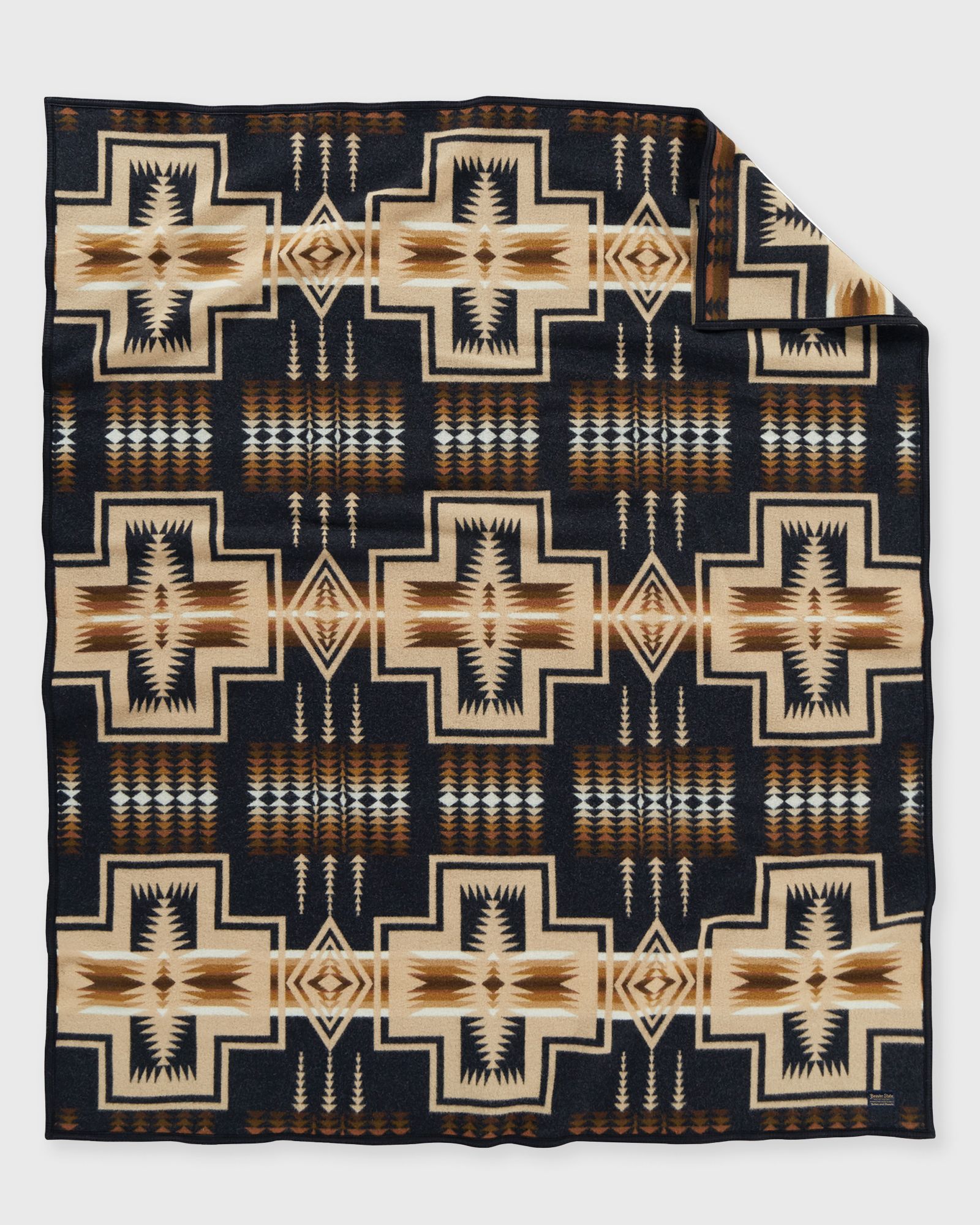 JACQUARD NAPPED ROBE