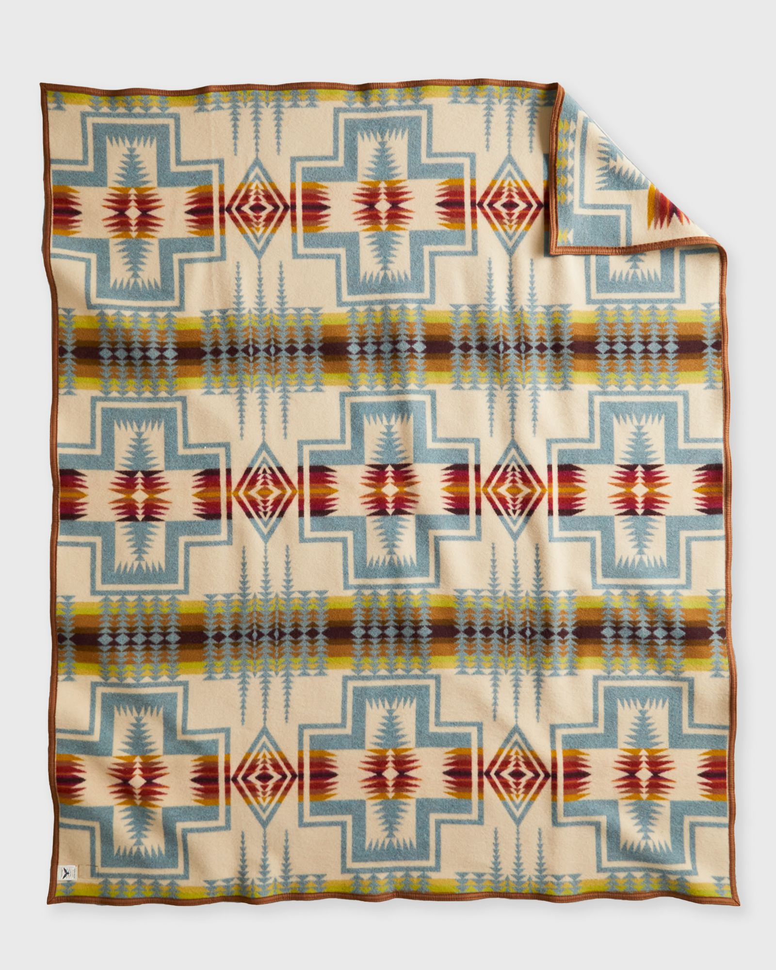 JACQUARD NAPPED ROBE