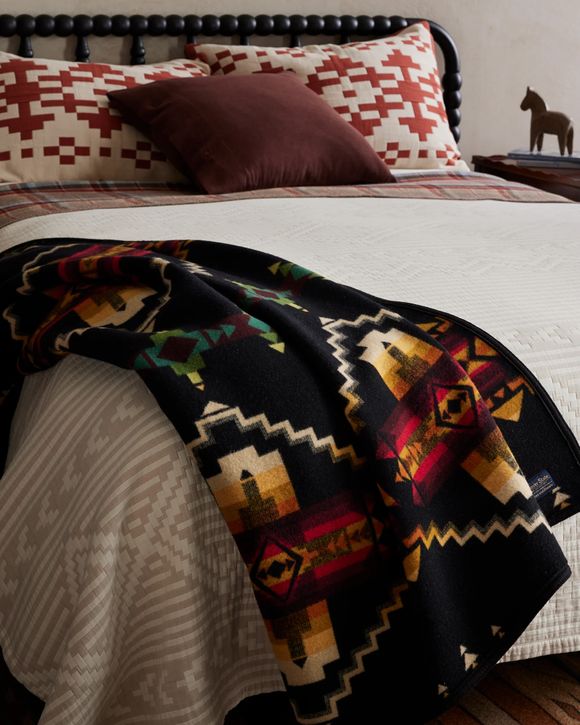 JACQUARD NAPPED ROBE