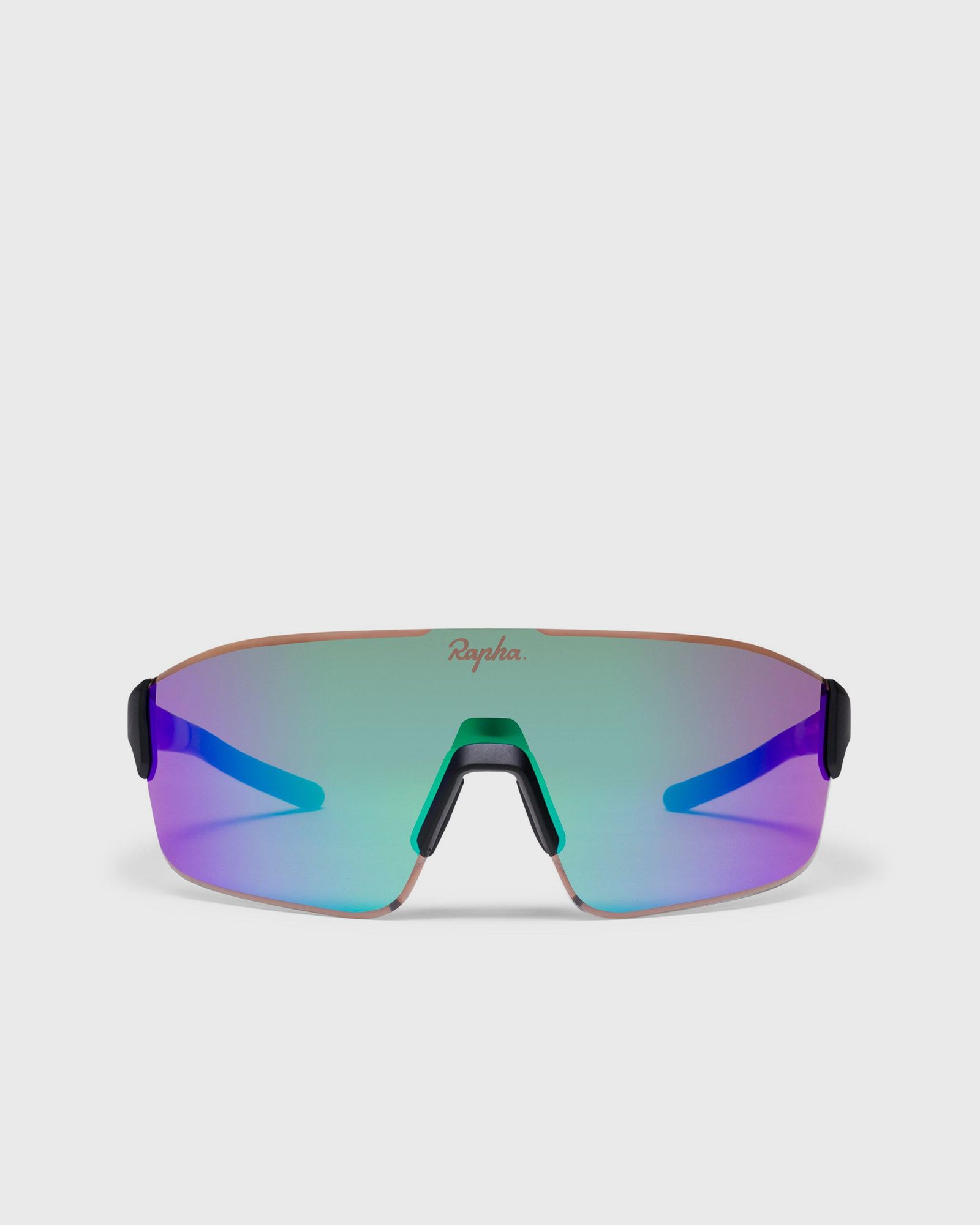 ウェア Rapha Pro Team Frameless Glasses Rapha Pro Team Frameless Glasses - White / Pink Blue Lens