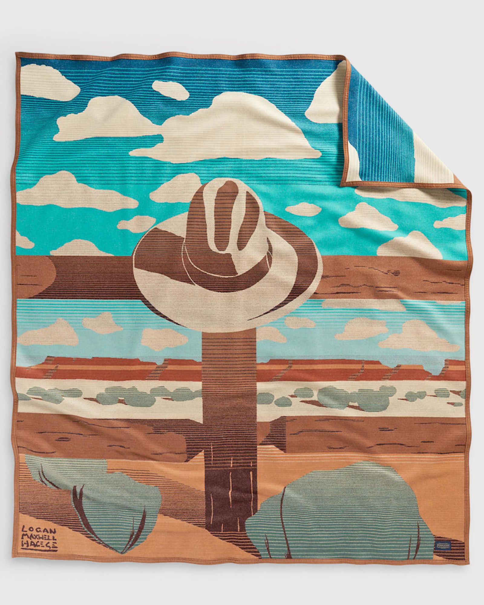 JACQUARD 64'' X 72'' BLANKET