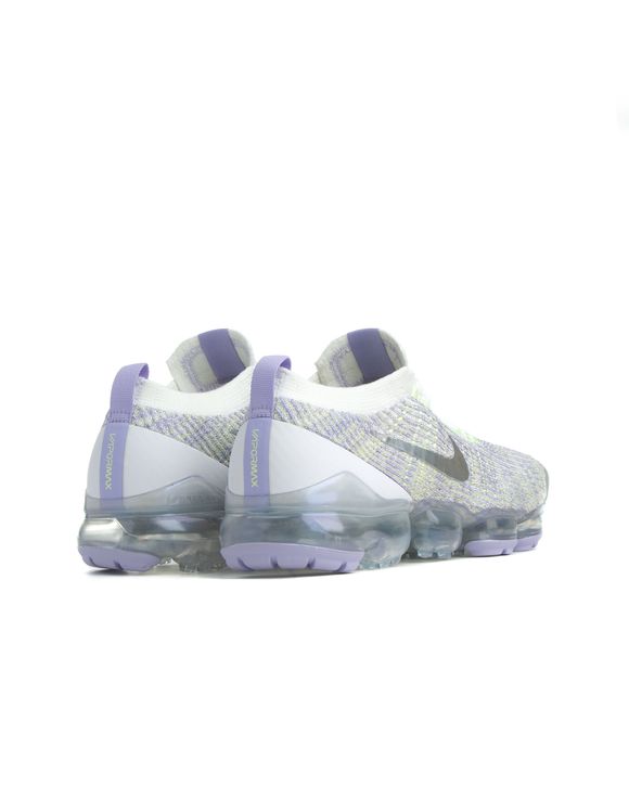 Nike women's air vapormax flyknit 3 shoes - white/volt/purple best sale