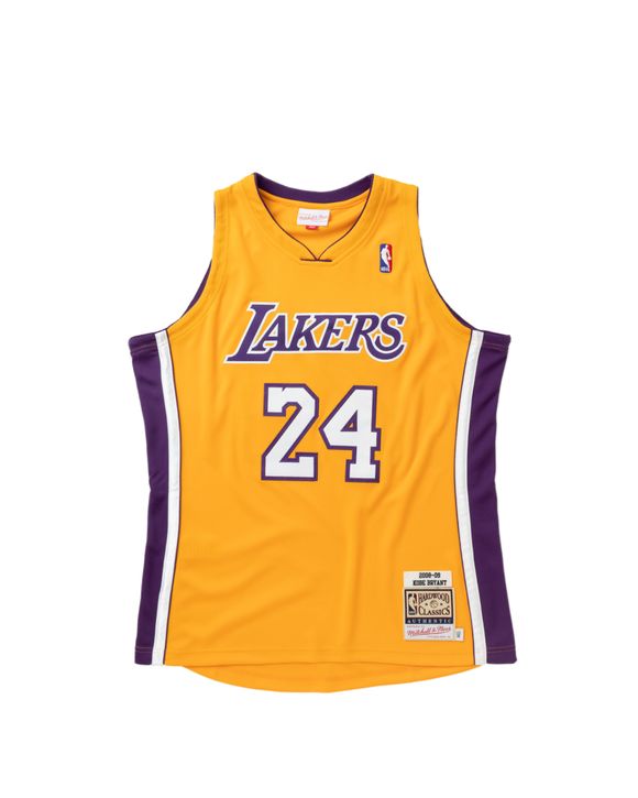 100% Authentic Shaquille O'Neal Mitchell Ness 03 04 Lakers Jersey 40 M kobe