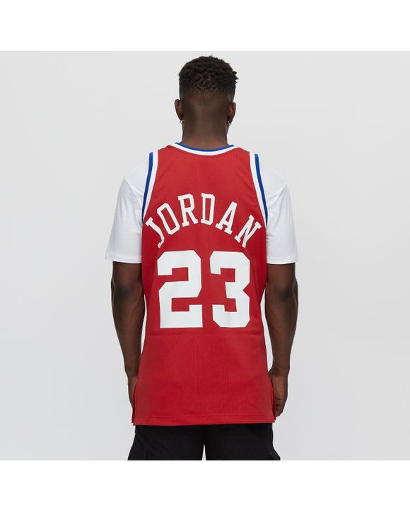 NBA All-Star East Michael Jordan 1989 Authentic Jersey By Mitchell & Ness -  Red - Mens