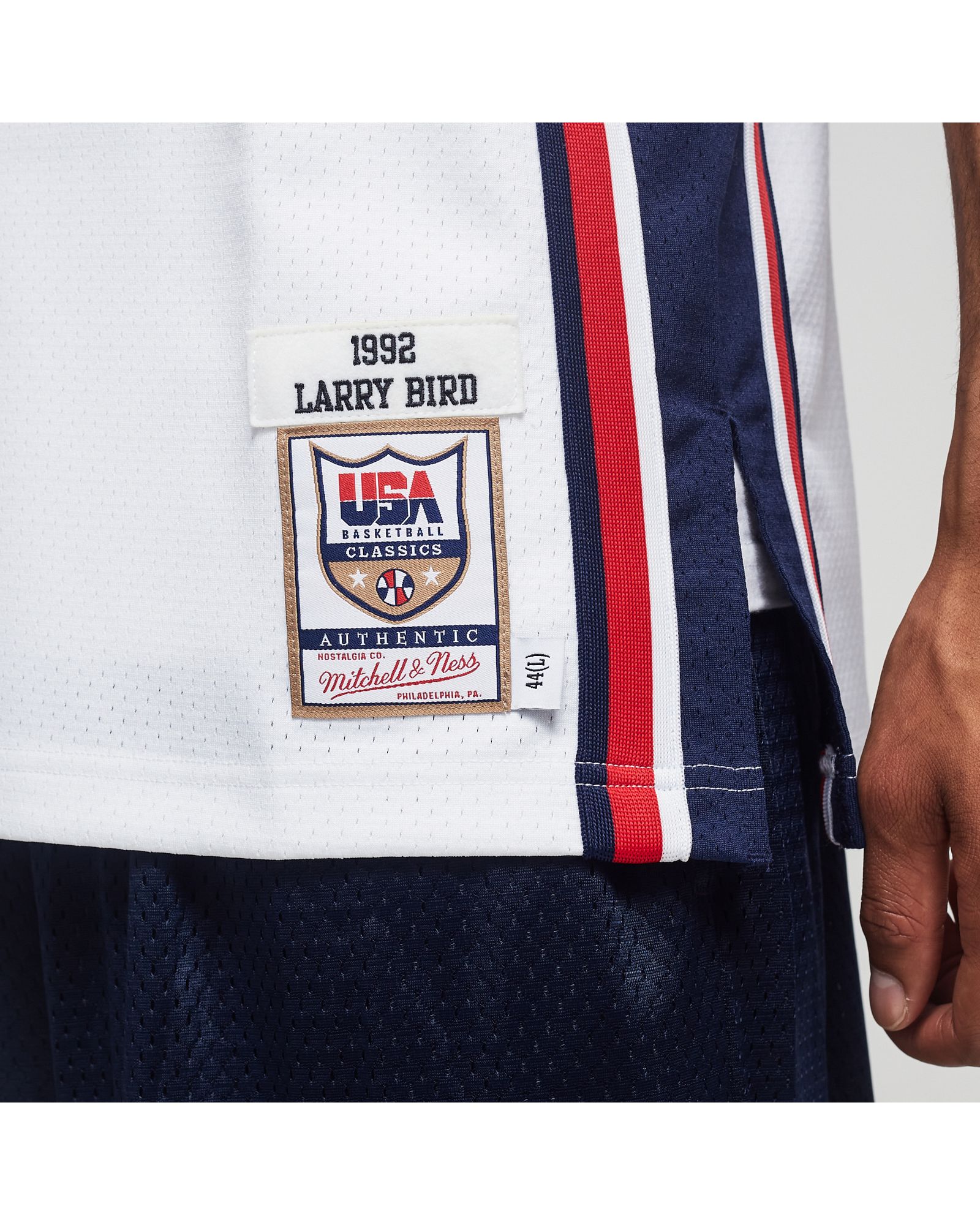 TEAM USA - 1992 USA Basketball Authentic Home Jersey - Larry Bird