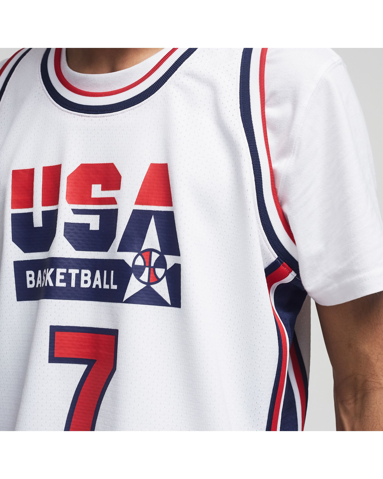 TEAM USA - 1992 USA Basketball Authentic Home Jersey - Larry Bird
