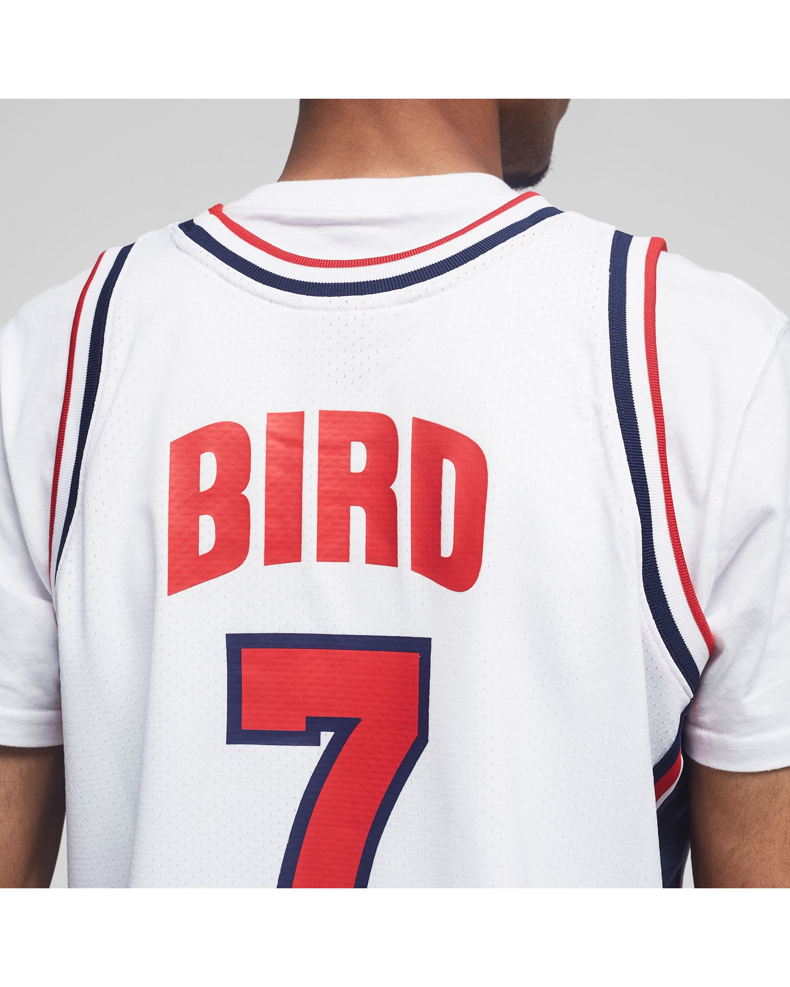 TEAM USA - 1992 USA Basketball Authentic Home Jersey - Larry Bird