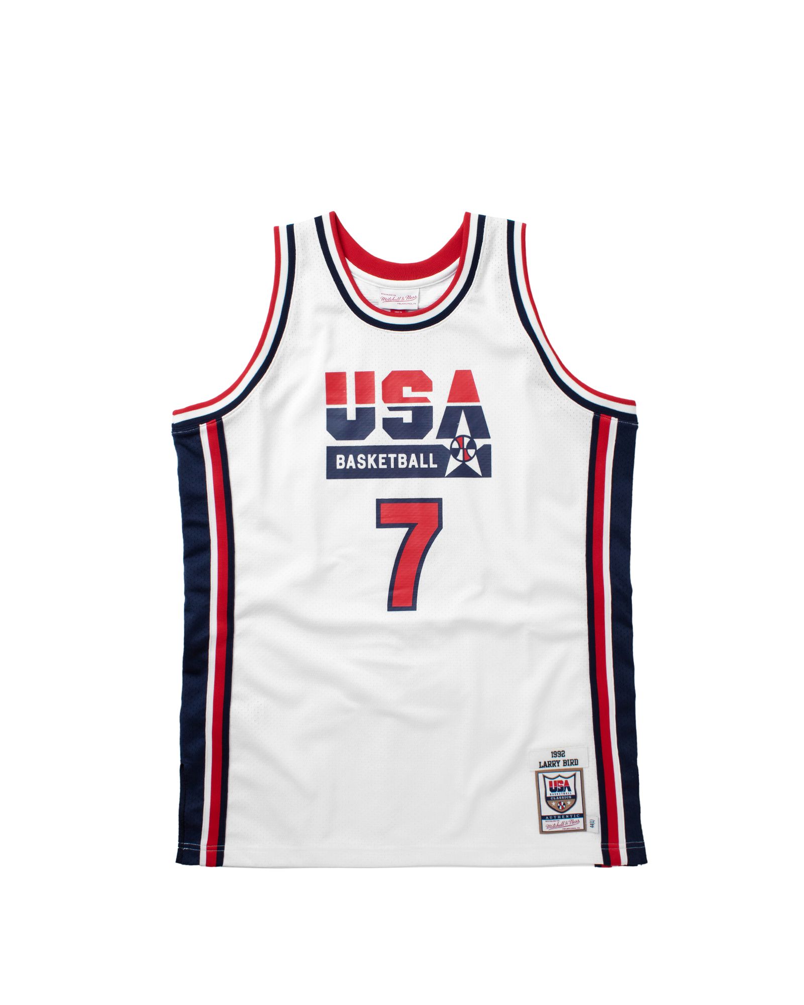 TEAM USA - 1992 USA Basketball Authentic Home Jersey - Larry Bird