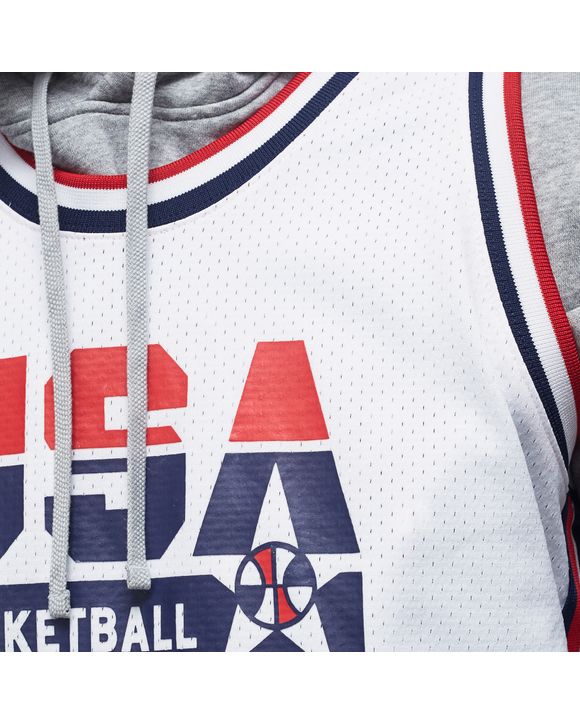 TEAM USA - 1992 USA Basketball Authentic Home Jersey - Magic Johnson