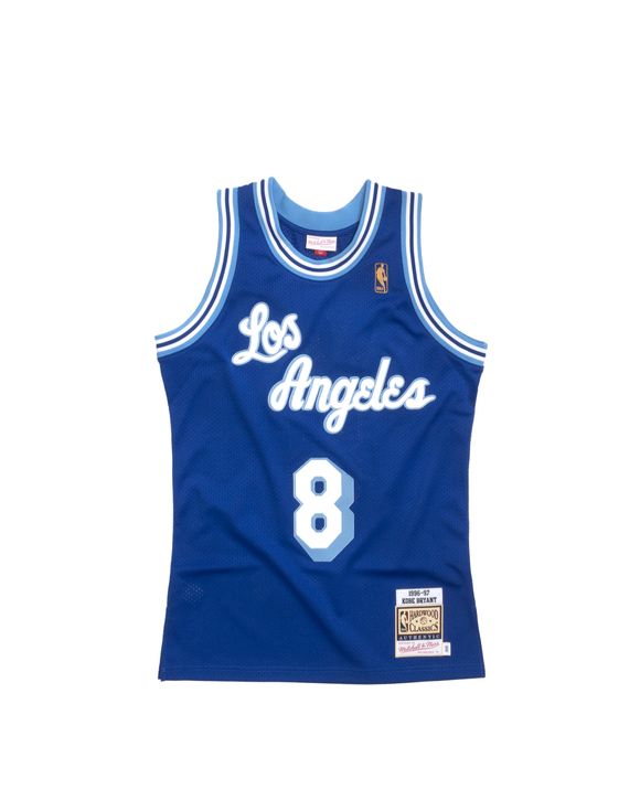 Los Angeles Lakers #8 Kobe Bryant Royal Blue 1996-97 Anniversary Basketball  Authentic Jersey