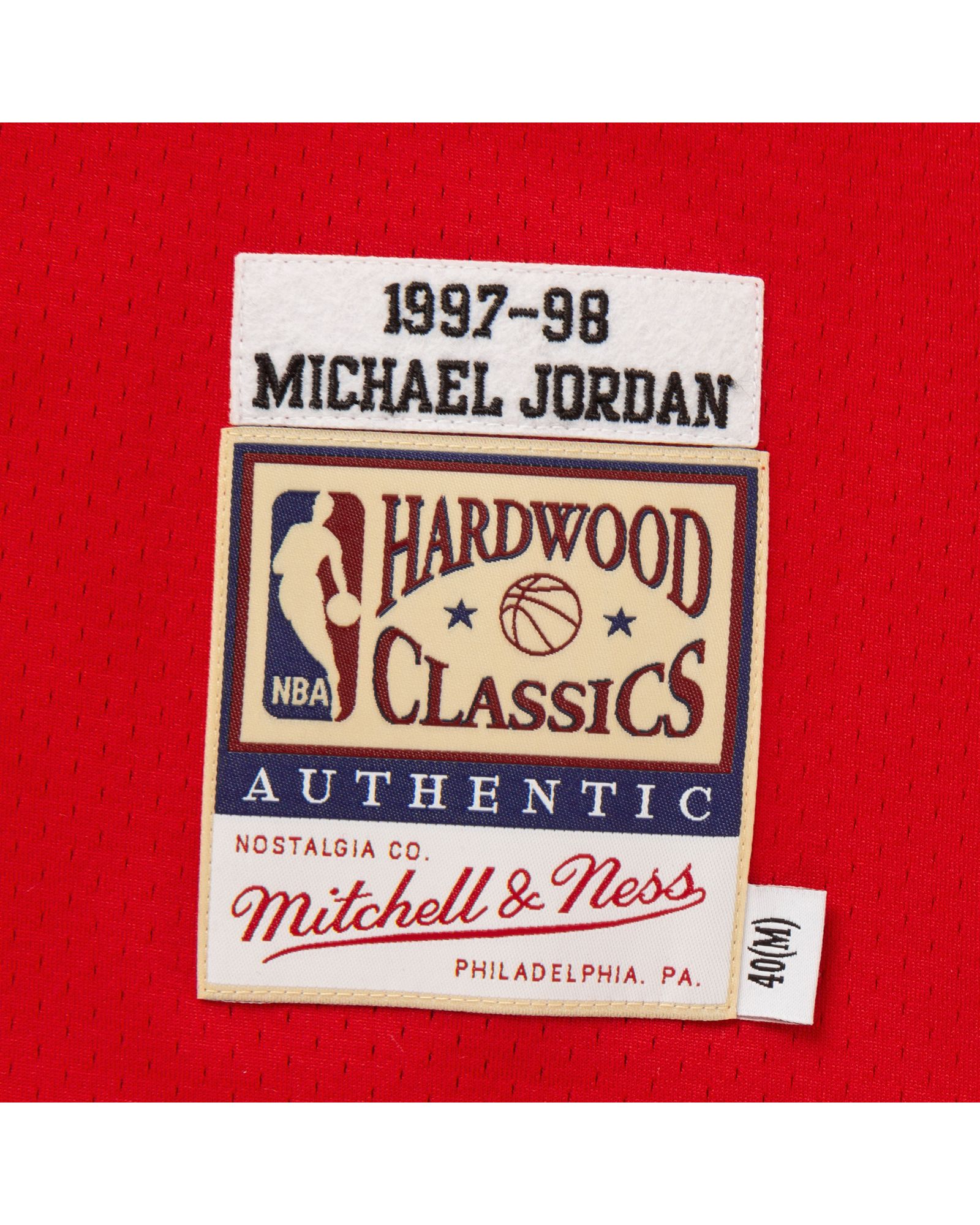 CHICAGO BULLS - Michael Jordan AUTHENTIC JERSEY '97