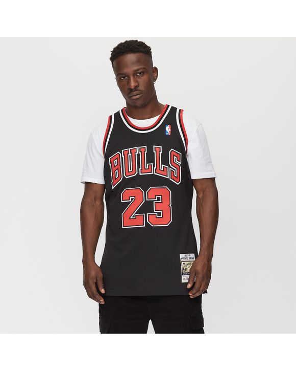 Chicago Bulls Michael Jordan 1997 Alternate Authentic Jersey By Mitchell &  Ness - Black - Mens