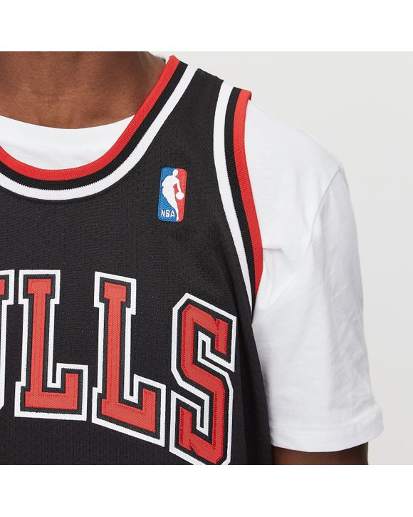 Mitchell and Ness x NBA Men Chicago Bulls Michael Jordan Jersey - Alternative 96 (Black)