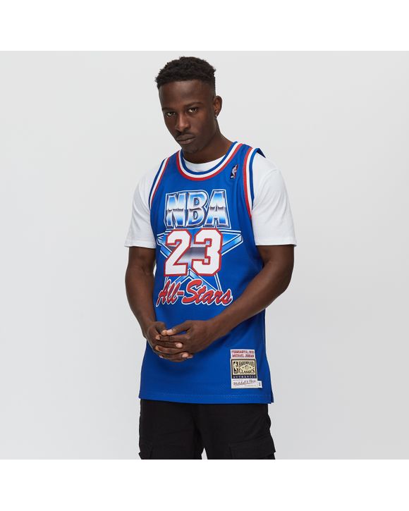 Mitchell & Ness Men's Michael Jordan #23 Blue Authentic 1993 NBA All-Star  Jersey