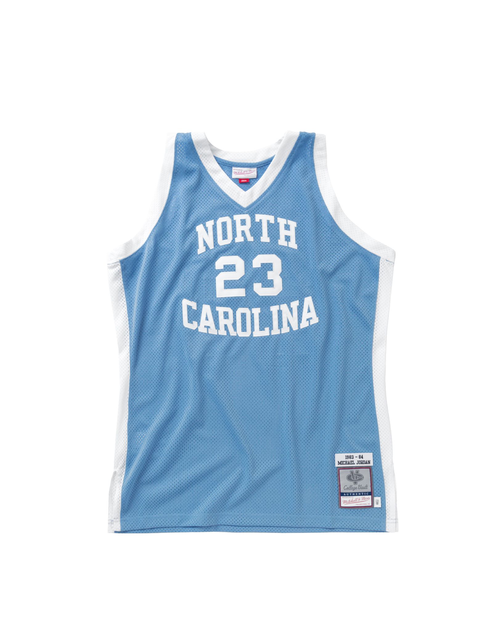 NBA AUTHENTIC JERSEY UNIVERSITY OF NORTH CAROLINA MICHAEL JORDAN #23