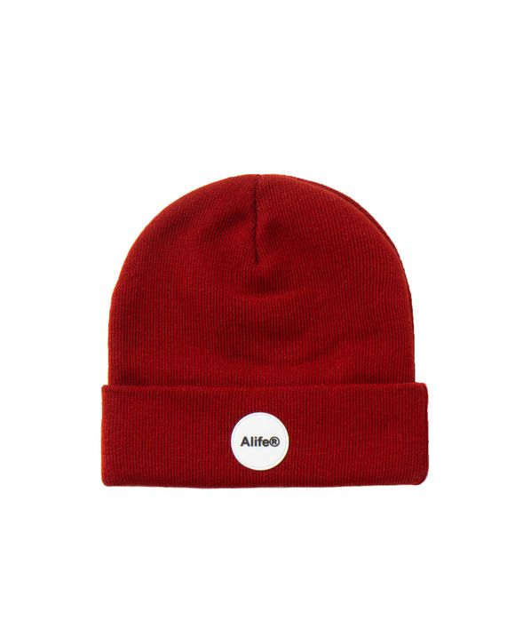 RUBBER APPLIQUE BEANIE