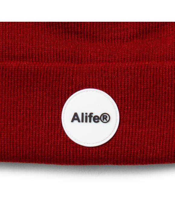 RUBBER APPLIQUE BEANIE