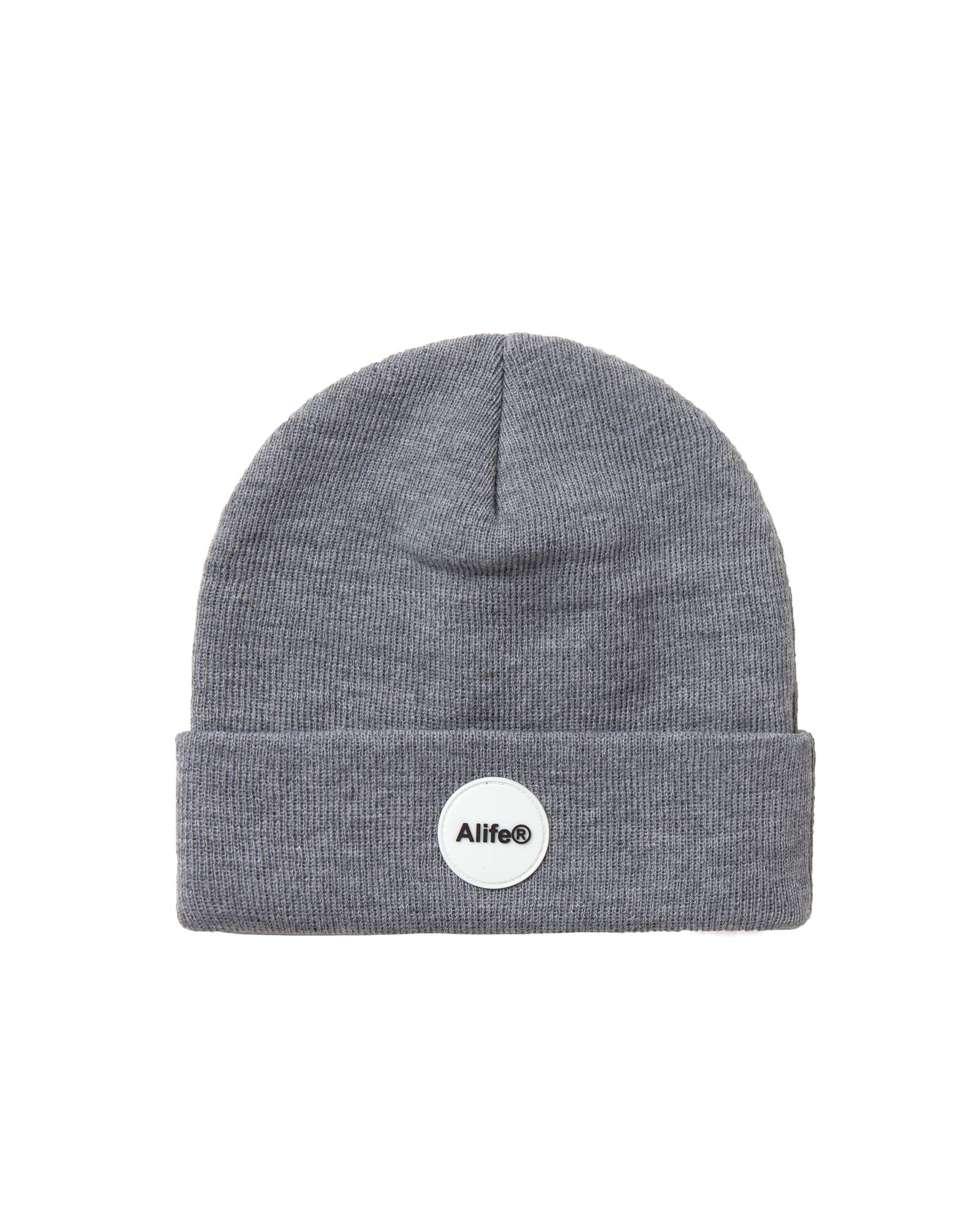 RUBBER APPLIQUE BEANIE