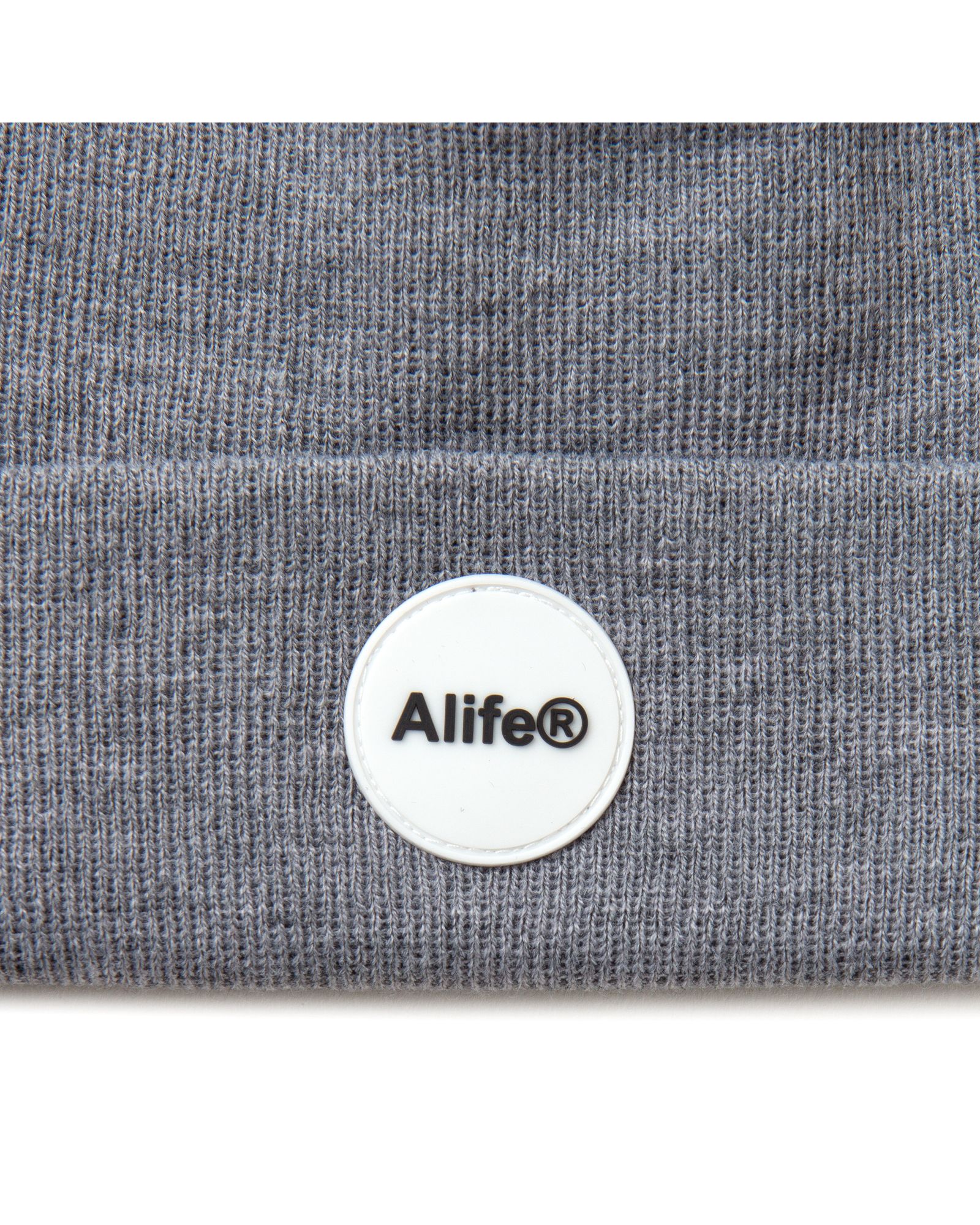 RUBBER APPLIQUE BEANIE