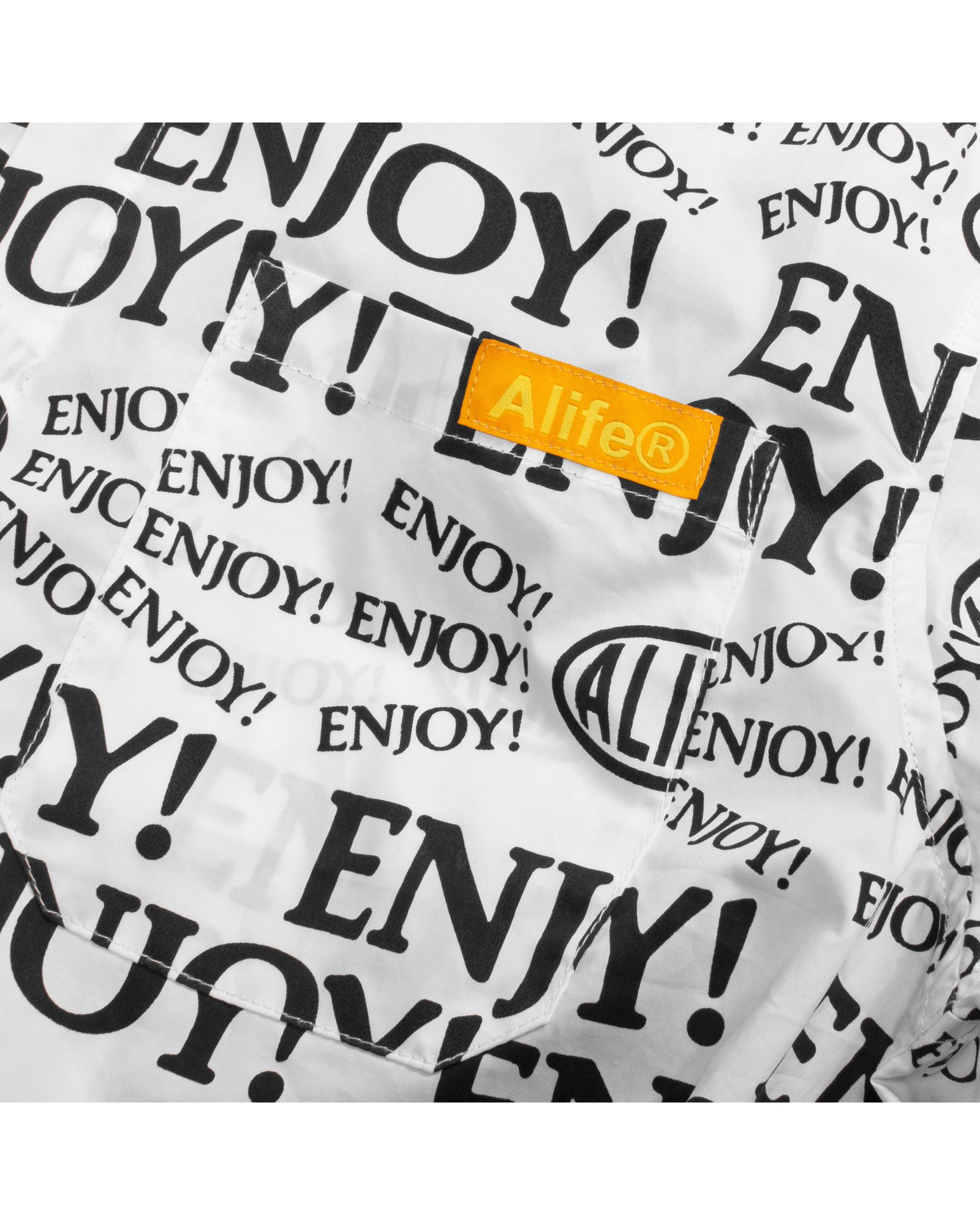 Enjoy Alife Button Down Short Sleeve Shirt