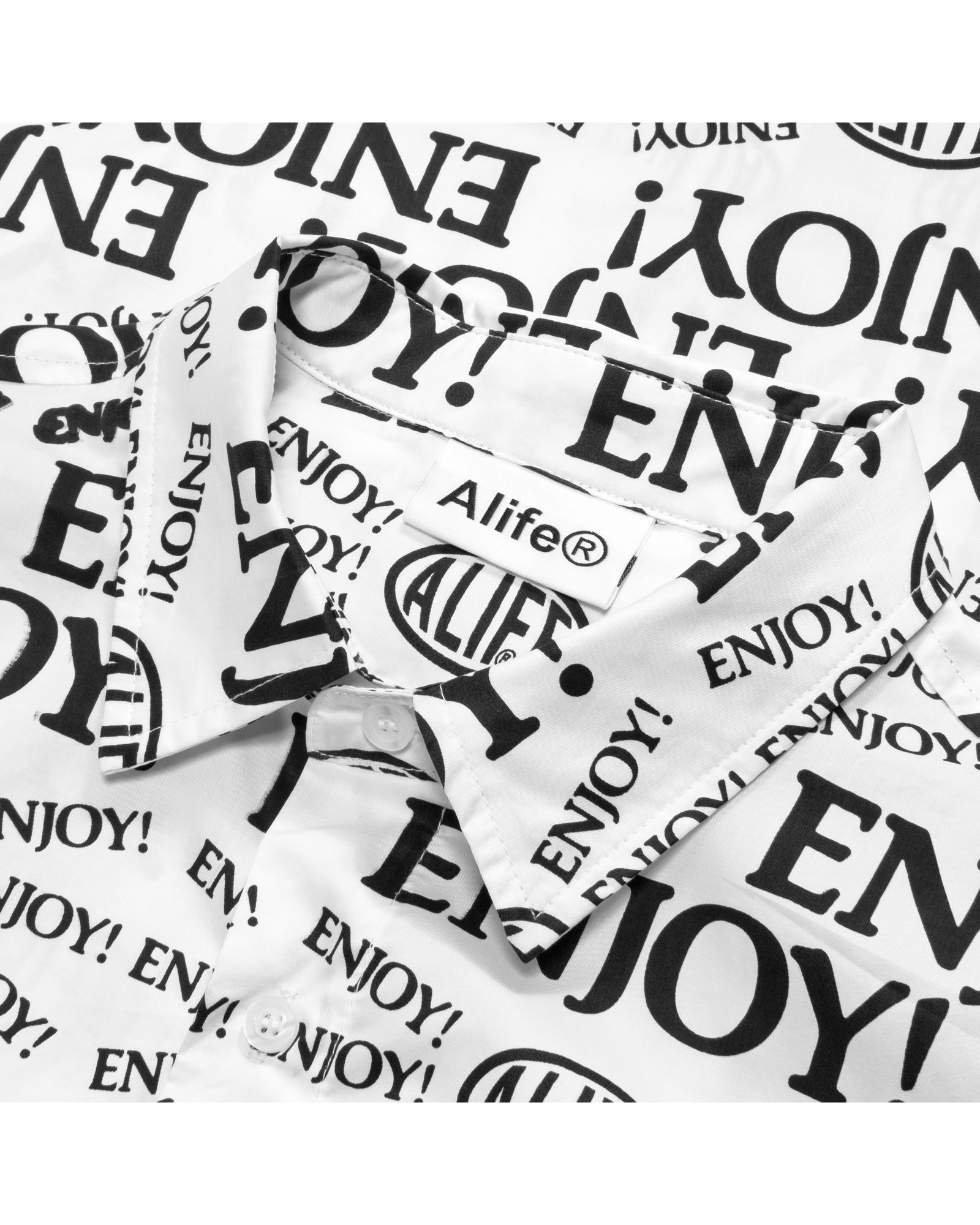 Enjoy Alife Button Down Short Sleeve Shirt