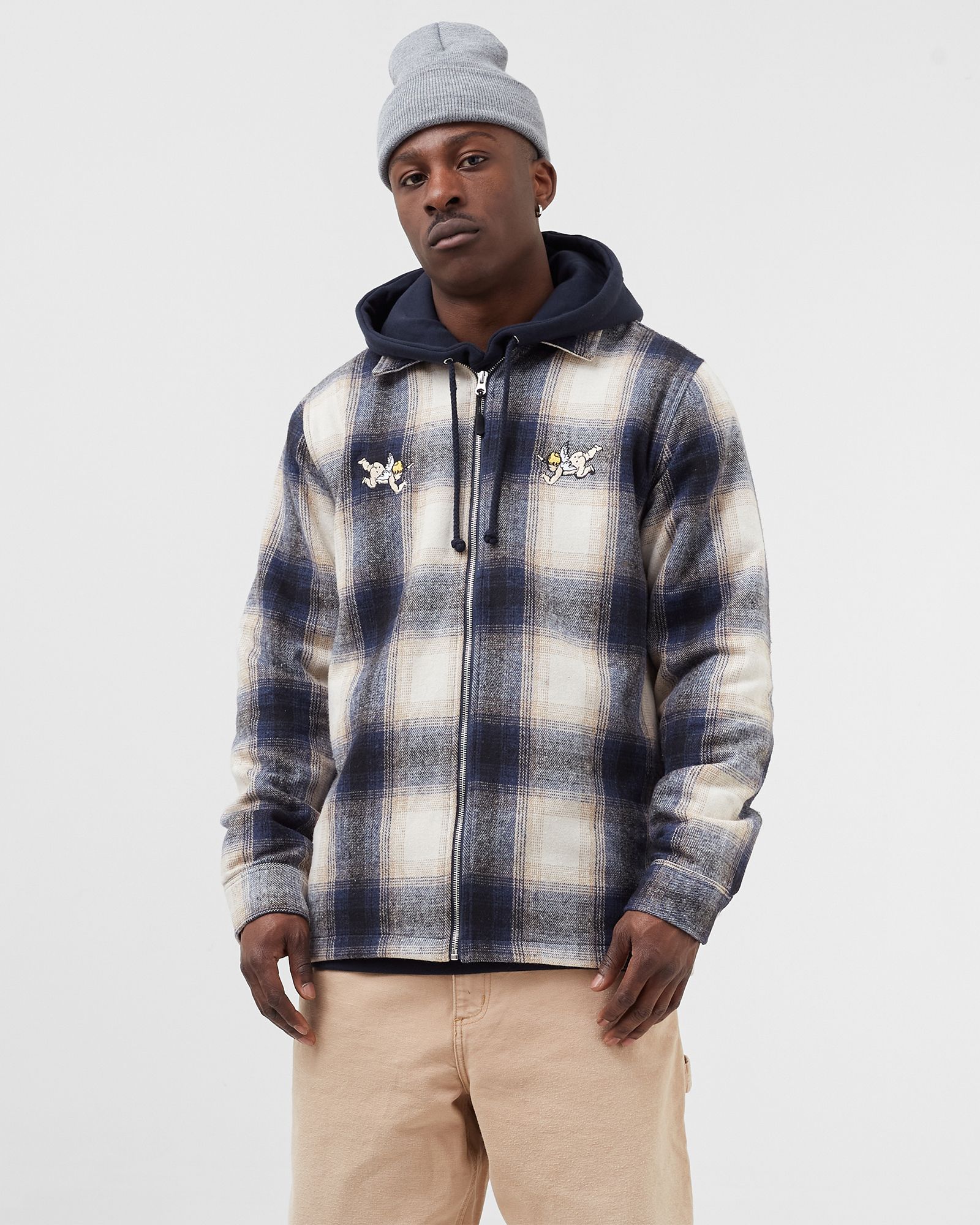 ANGELS HEAVYWEIGHT PLAID OVERSHIRT
