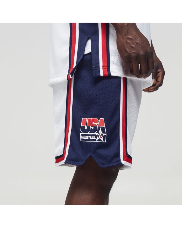 Men's Mitchell & Ness Navy USA Basketball 1992 Dream Team Authentic Shorts