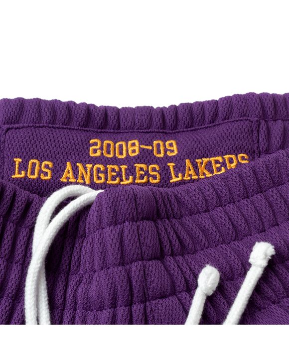 NBA Authentic Shorts Los Angeles Lakers Road 2008-09