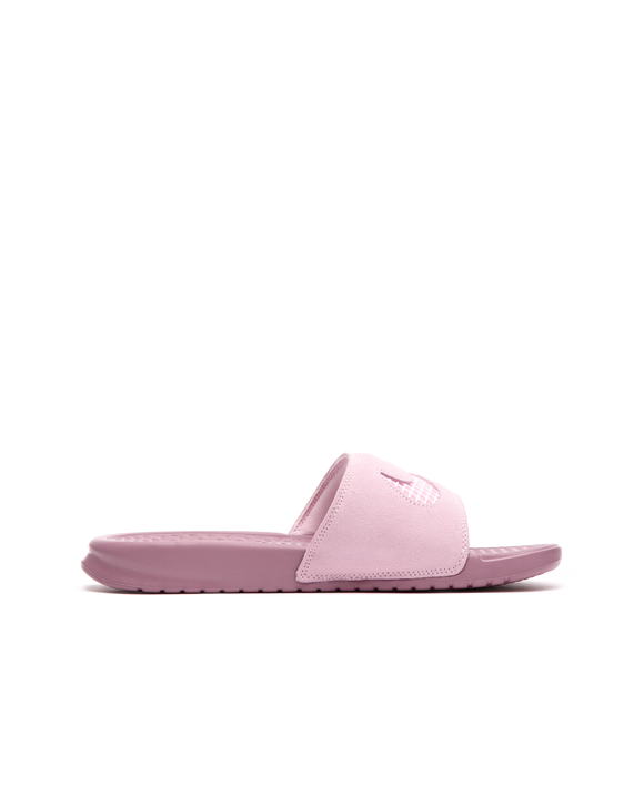 Nike Benassi Just Do It Leather SE Red BSTN Store