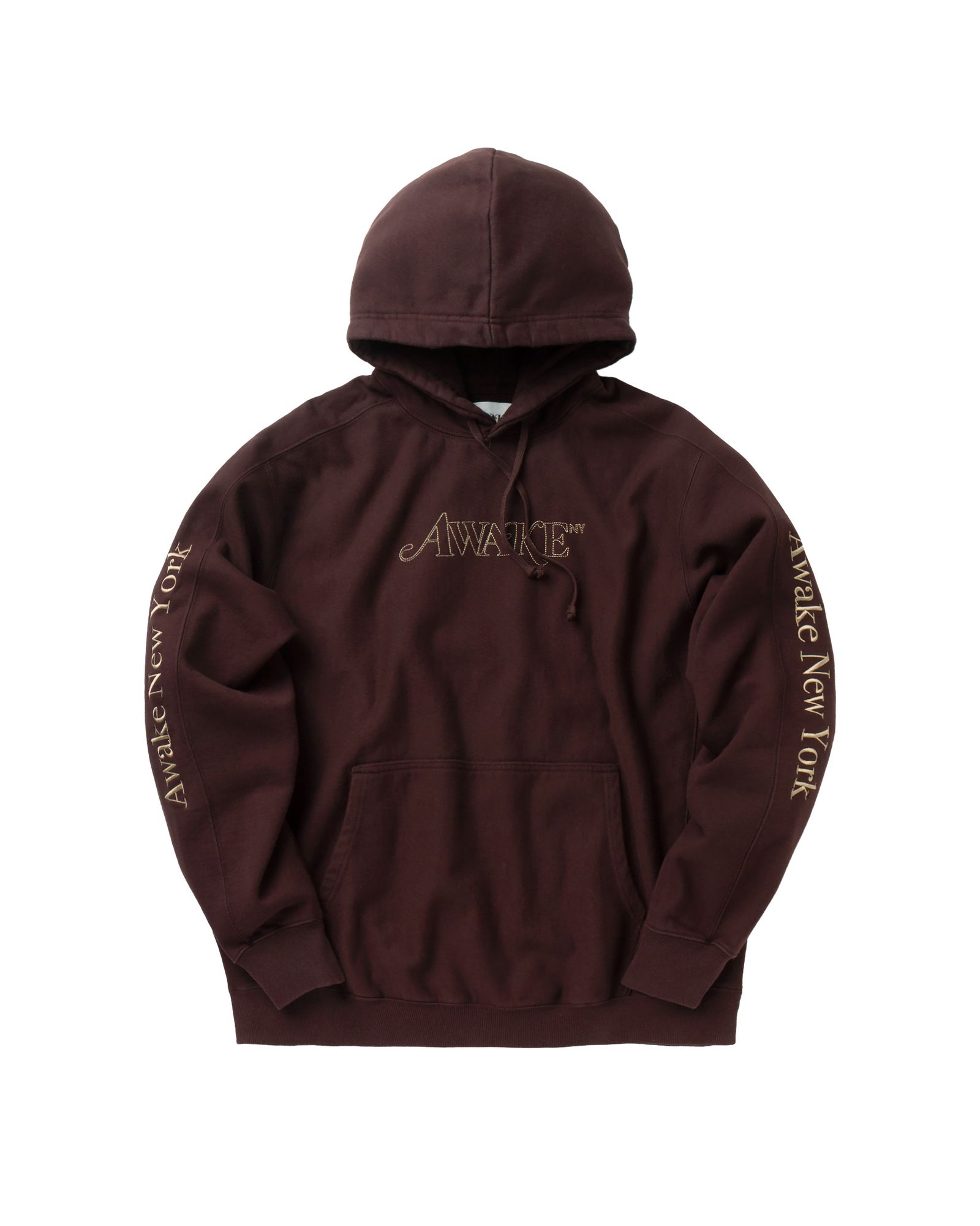 CLASSIC OUTLINE LOGO PANELED EMBROIDERED HOODIE