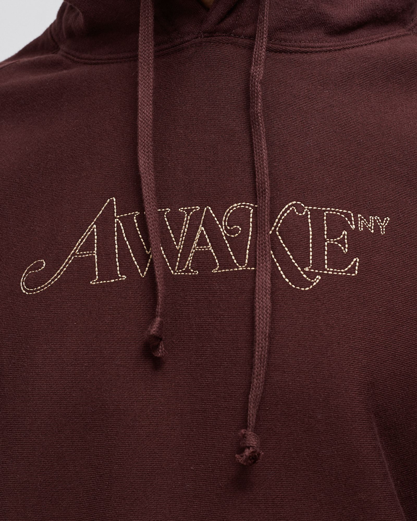 CLASSIC OUTLINE LOGO PANELED EMBROIDERED HOODIE