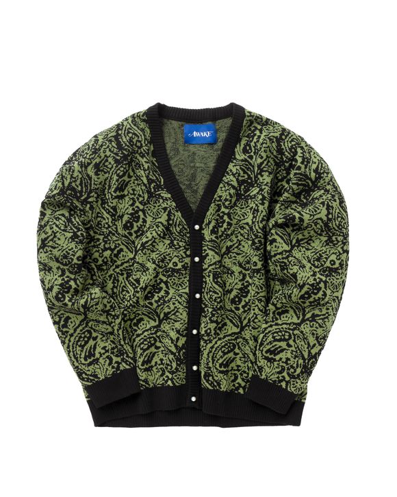 Awake PAISLEY CARDIGAN Black | BSTN Store