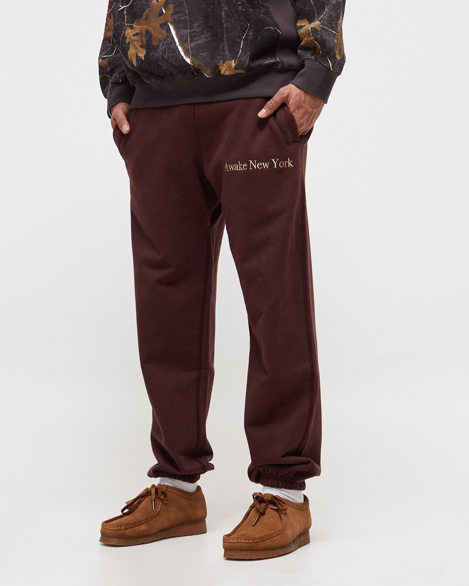 CLASSIC OUTLINE LOGO EMBROIDERED SWEATPANTS