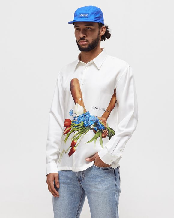 Flowers Silk Shirt
