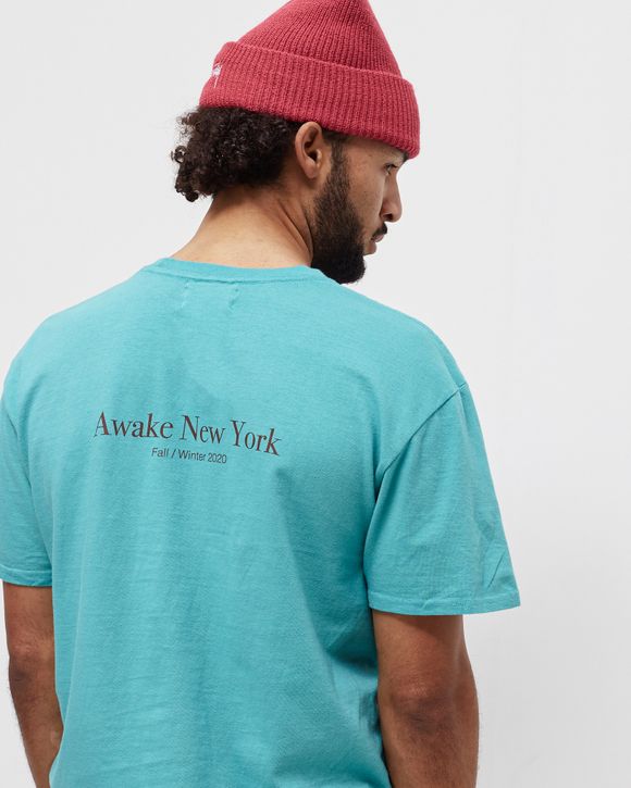 CLASSIC OUTLINE LOGO TEE - teal