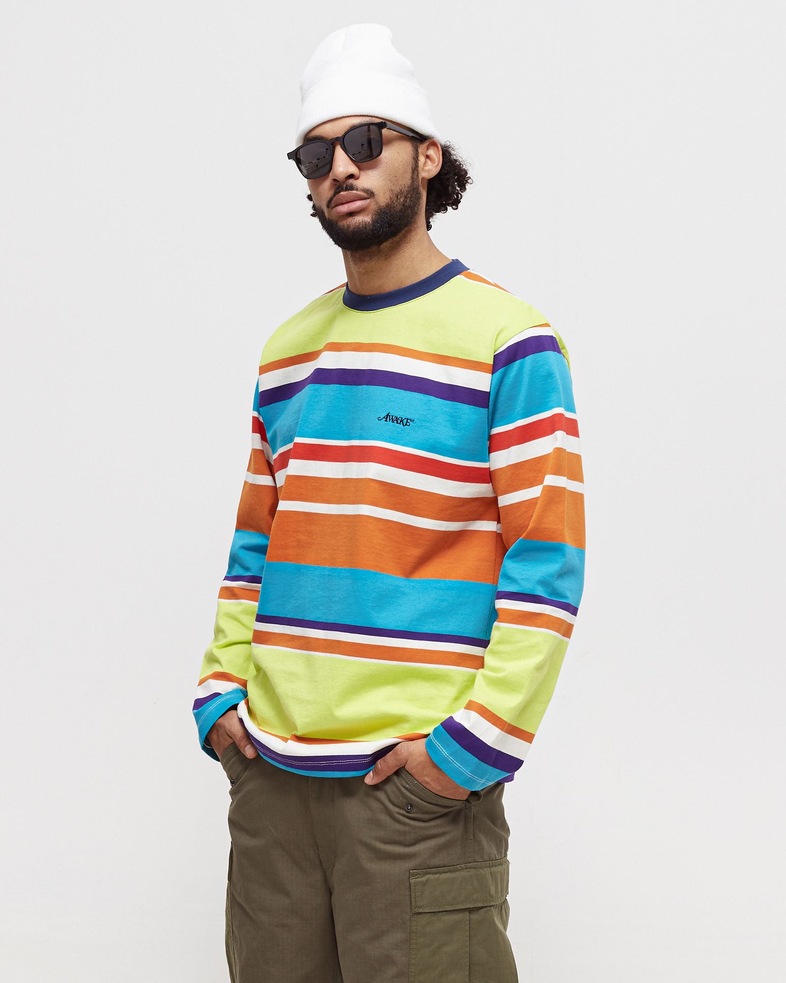 EMBROIDERED LOGO LONGSLEEVE