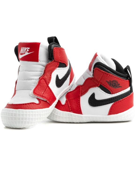 Jordan JORDAN 1 CHICAGO CRIB BOOTIE Multi - WHITE/BLACK-VARSITY RED