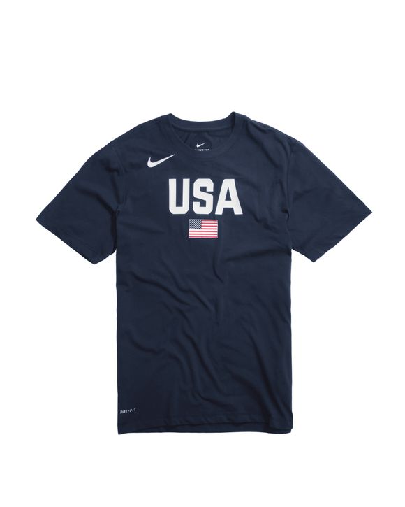 Blue Nike Mlb Dri-Fit New York Yankees T-Shirt