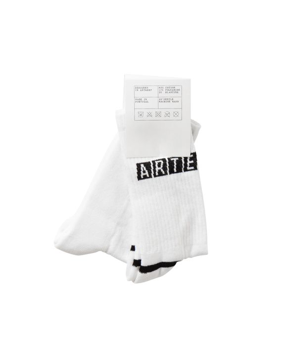 Flat & Squre Logo Socks (Multi Pack)
