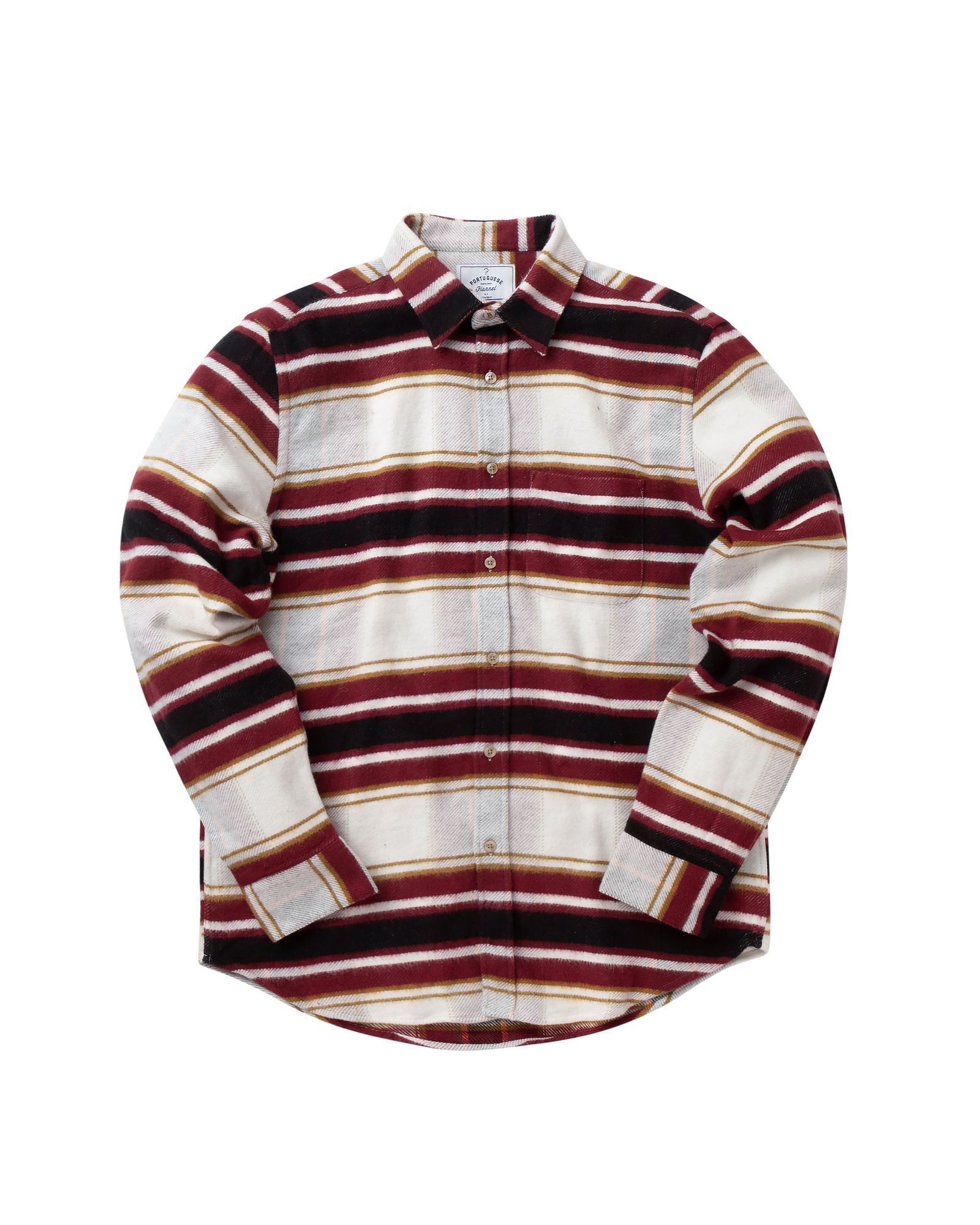 BURGUNDY STRIPE SHIRT