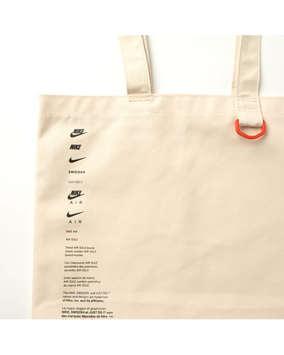 Nike HERITAGE TOTE Multi - NATURAL/TEAM ORANGE/WHITE