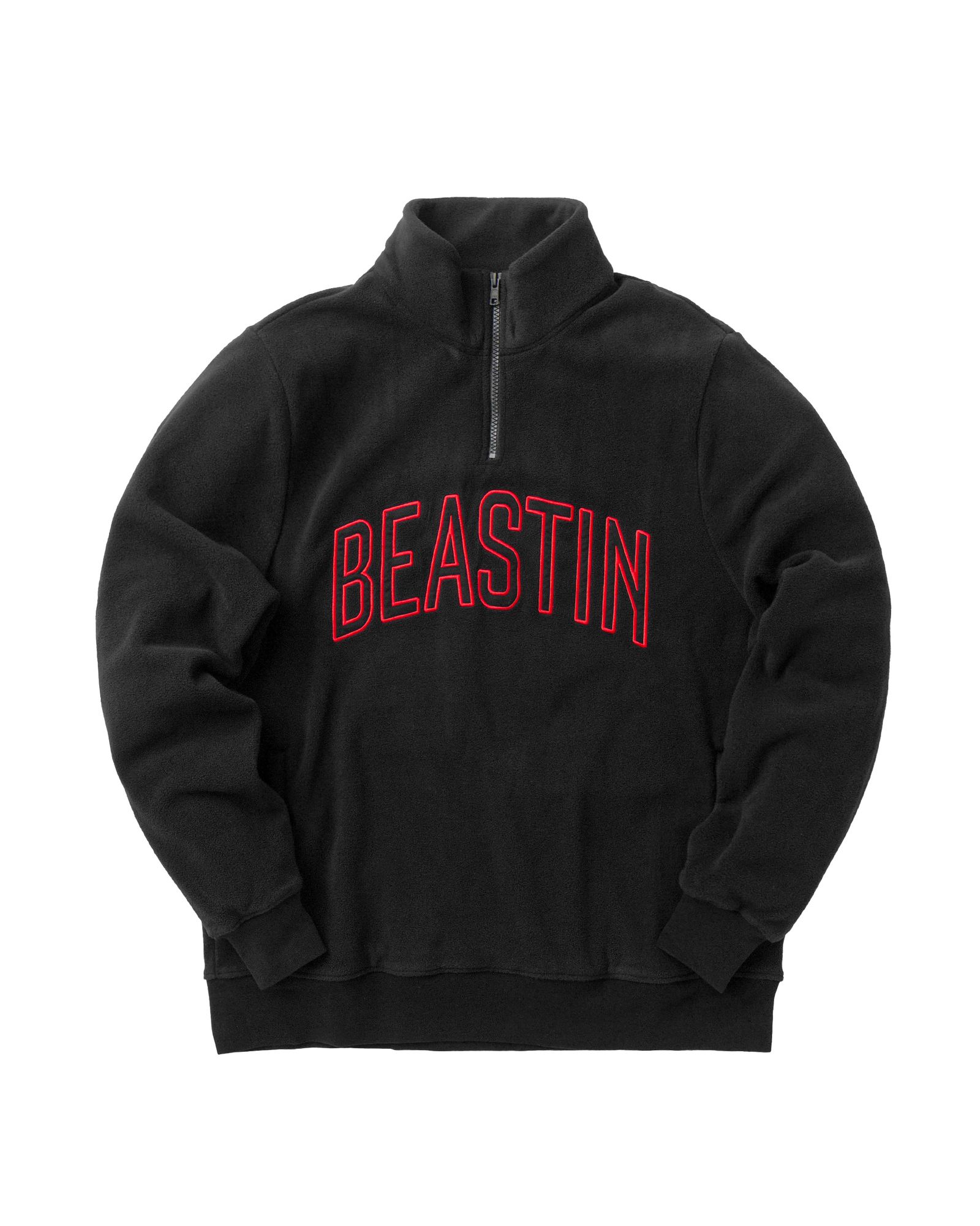 BEASTIN x ONYX Shut Em Down Polar-Fleece Halfzip