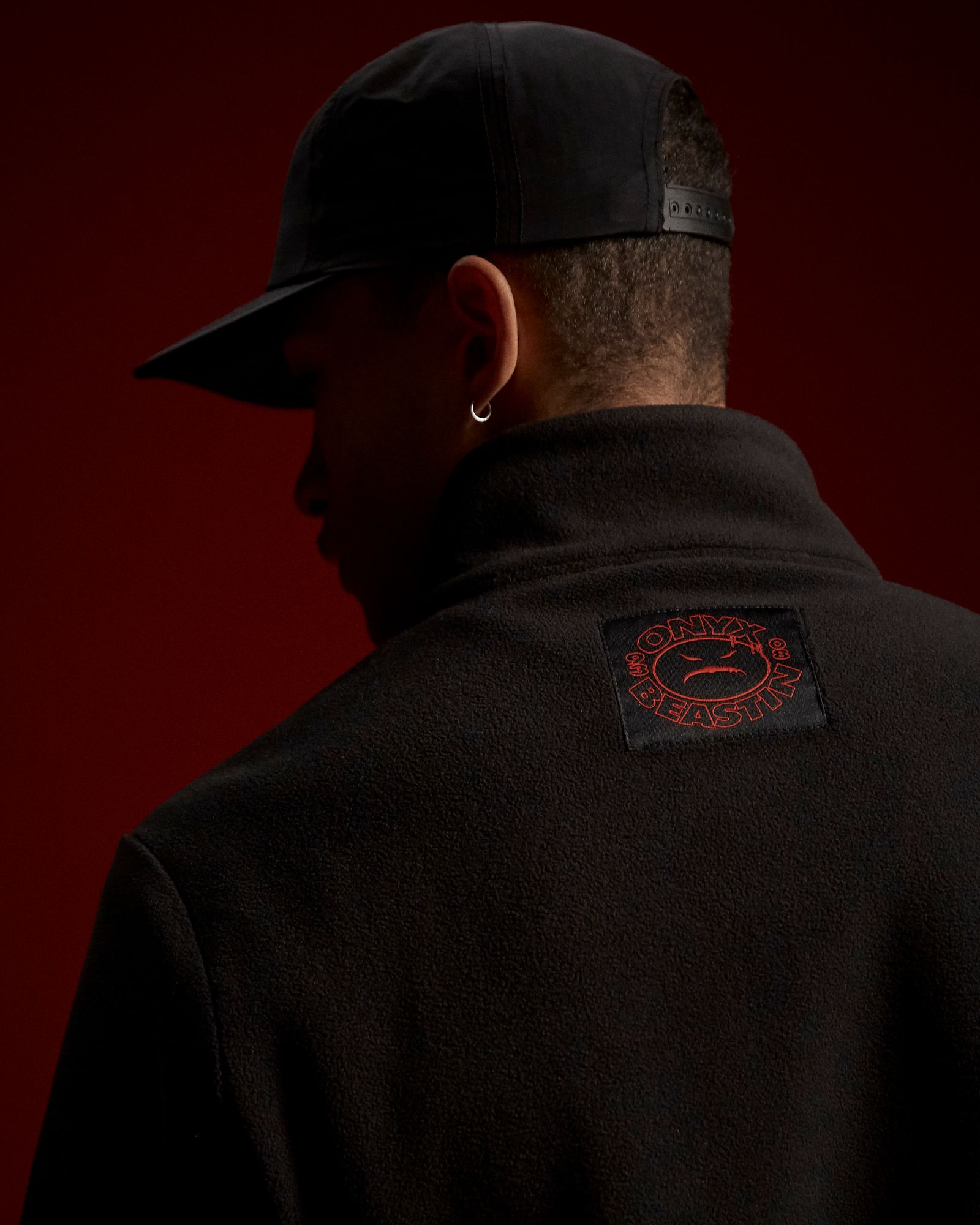 BEASTIN x ONYX Shut Em Down Polar-Fleece Halfzip