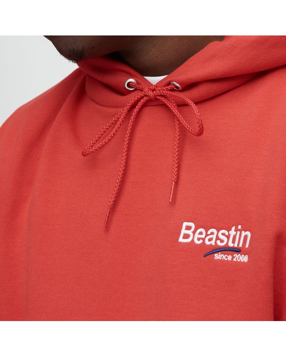 Beastin Since 08 Champion Hoody Red BSTN Store