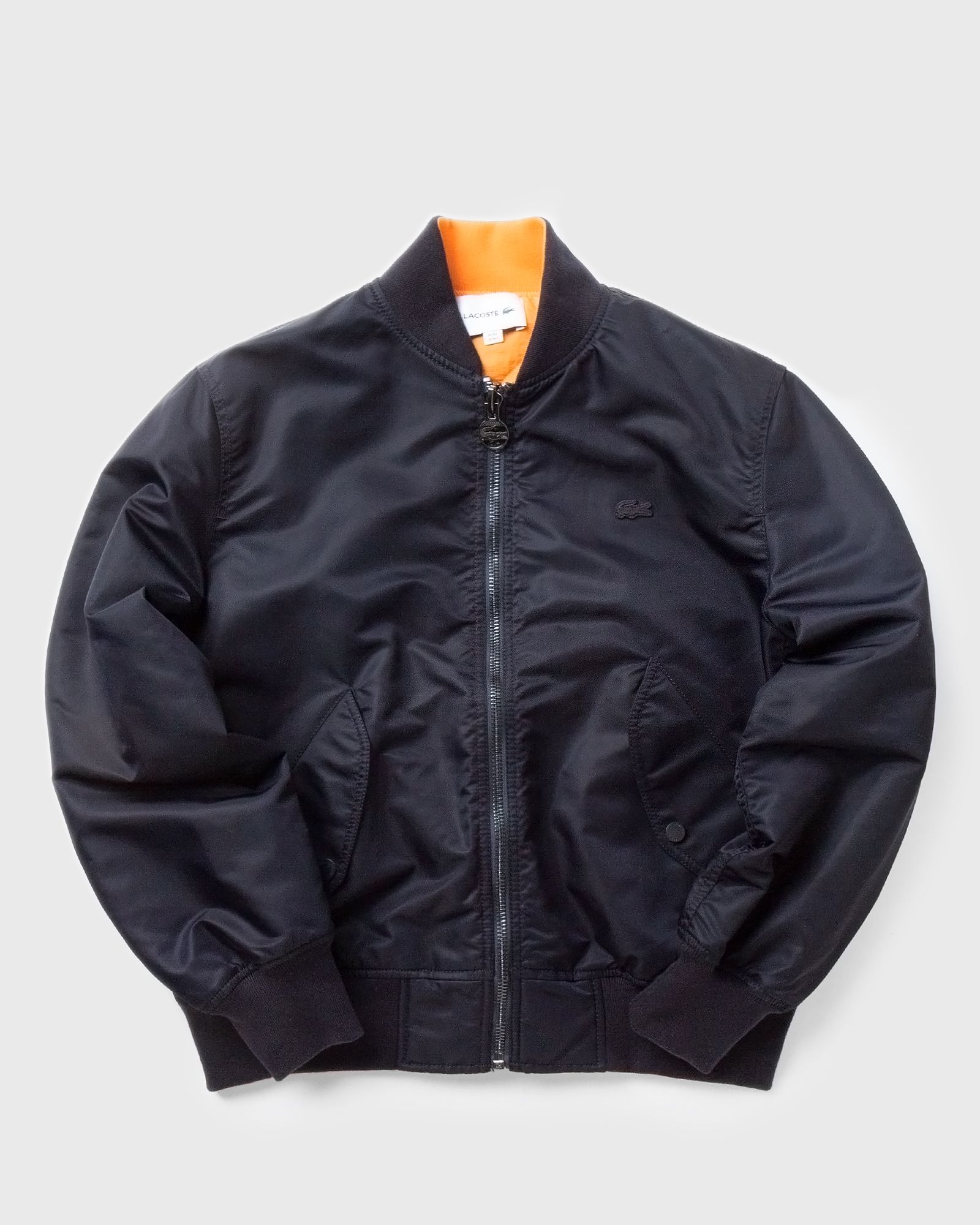 Bimaterial Reversible Colourblock Bomber Jacket