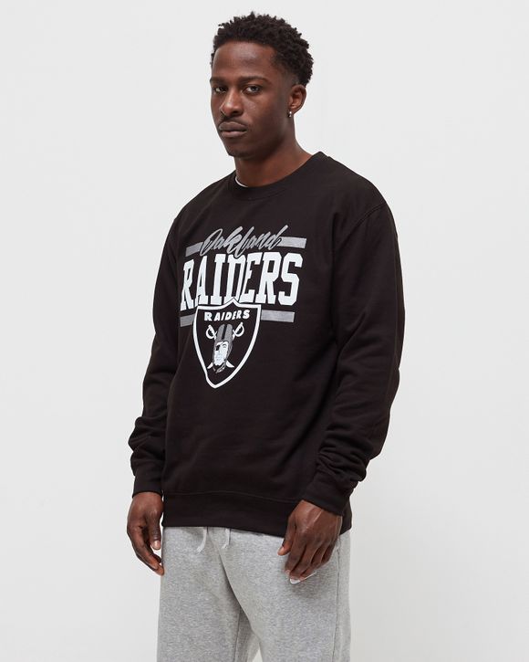 Mitchell & Ness Oakland Raiders Crewneck Sweatshirt Small Black