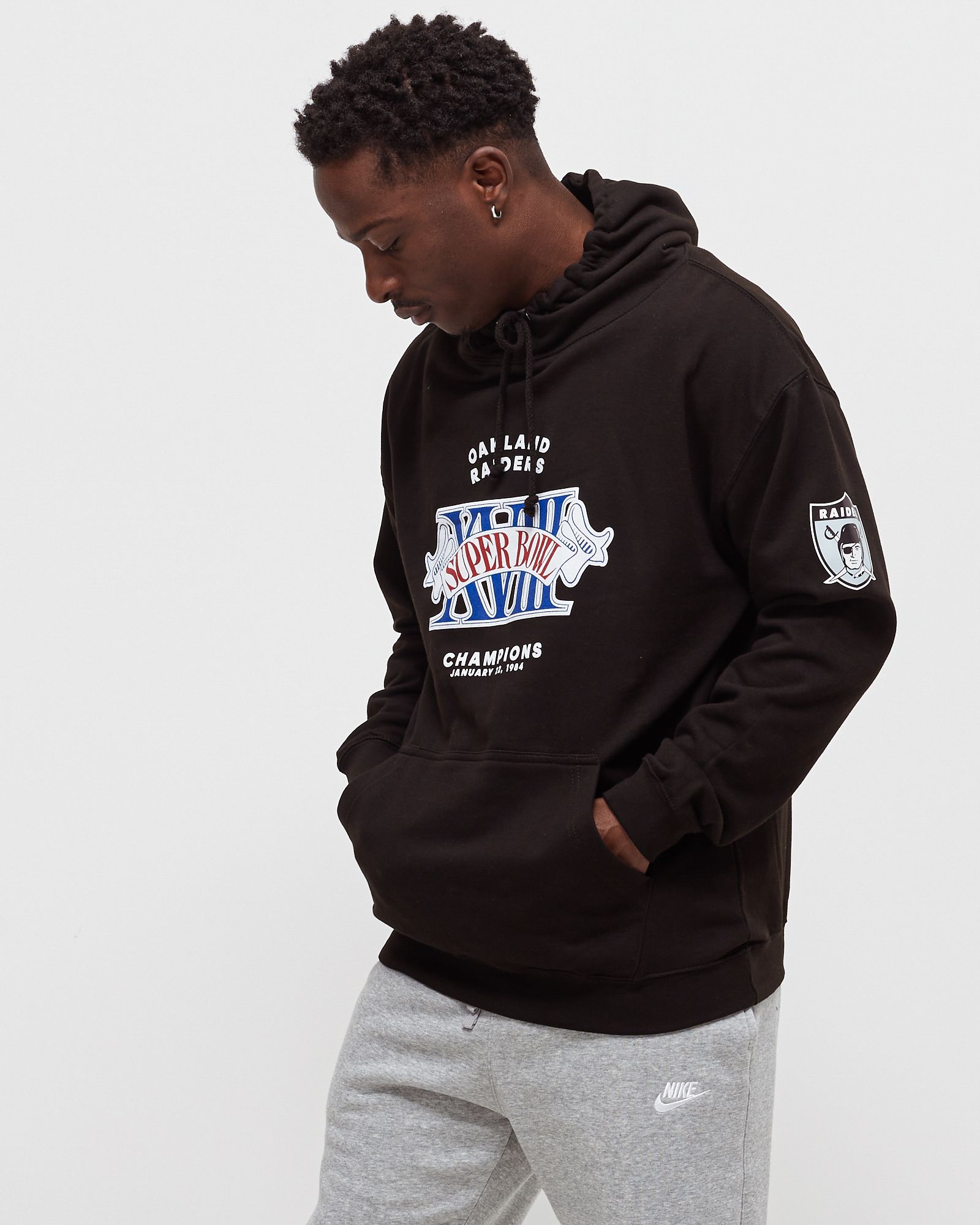 OAKLAND RAIDERS RINGS VIP HOODIE