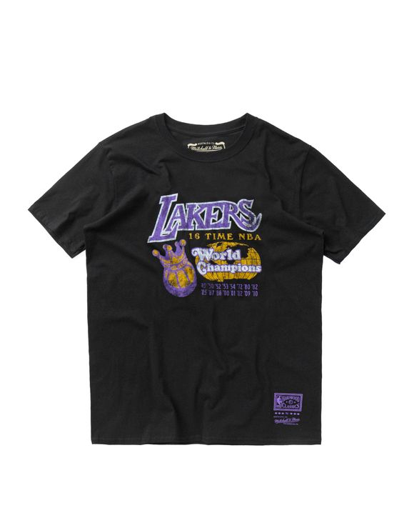 Mitchell & Ness NBA LA Lakers champions t-shirt in black