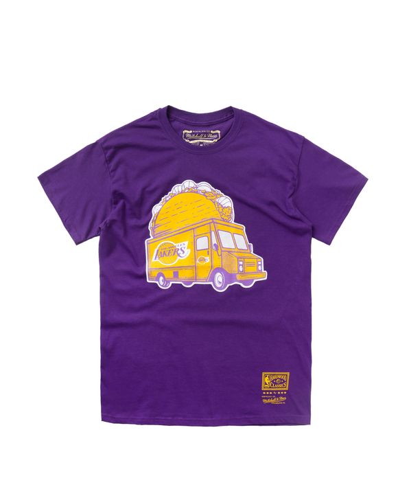 Los Angeles Lakers Taco Truck Lakers T-Shirt By Mitchell & Ness