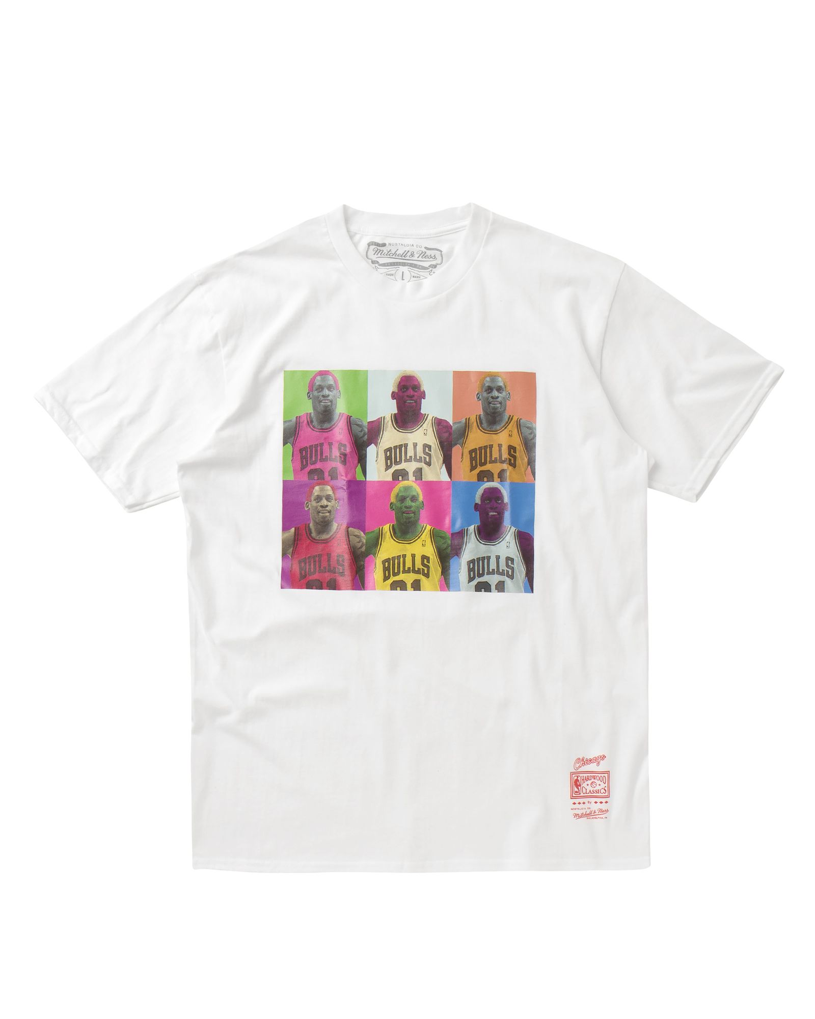 CHICAGO BULLS -Dennis Rodman Pop Art Tee